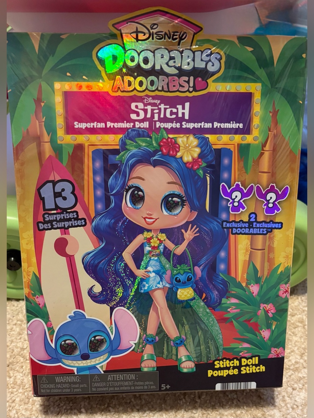 Disney Doorables Stitch Superfan Premier Doll 13 Surprises New